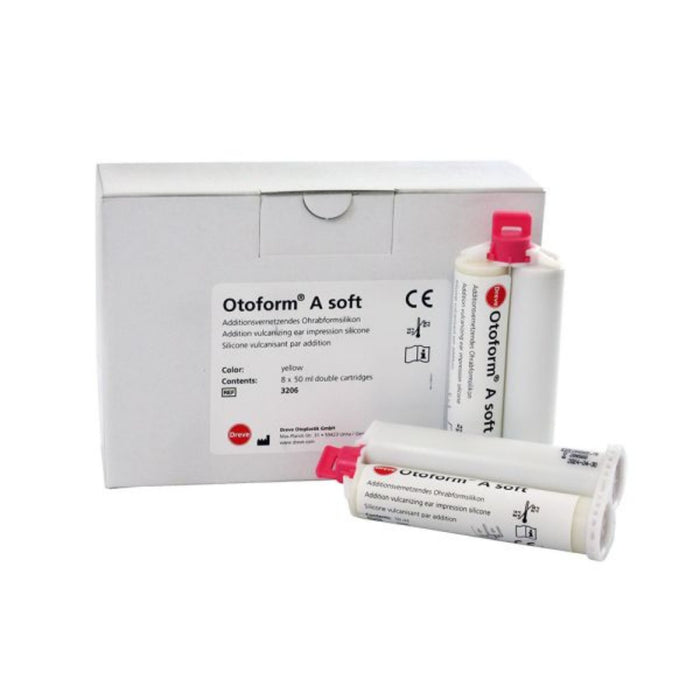 Dreve 3206 Otoform A Soft, Box of 8 Cartridges