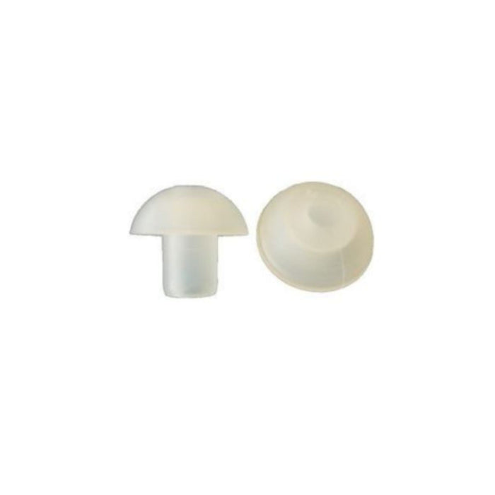 Path Medical, Adult Mushroom 14mm, Transparent, Bag of 100