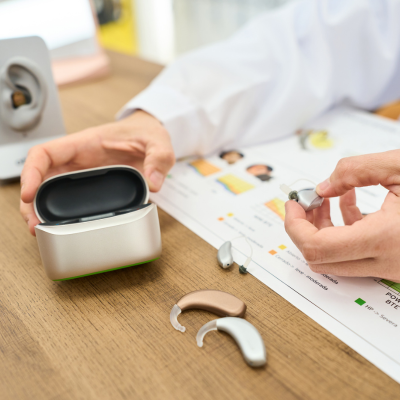 Medical hearing aids and audiology devices representing FSS Schedule 65 II A federal procurement of medical and audiology supplies