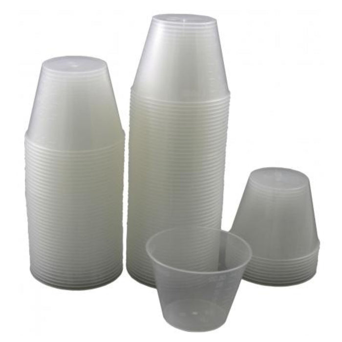 Plastic Mixing Cups - 100/Pkg