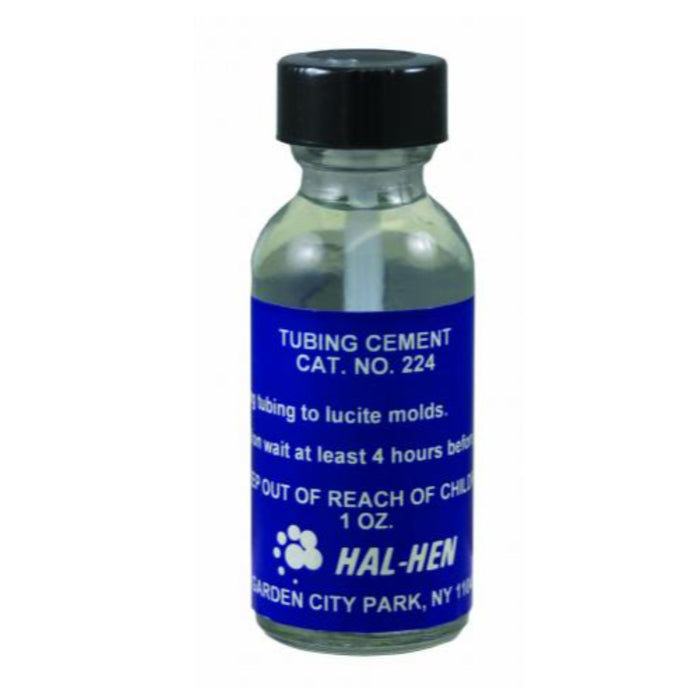 Hal-Hen 224 Tubing Cement, 1 oz Bottle 90.6g