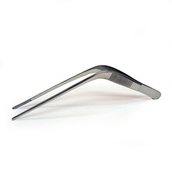 Ear Tweezers - Blunt End Economy Forceps, 6"