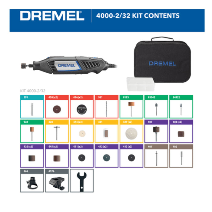 Dremel 4000-2/32 Variable Speed Corded Rotary Tool