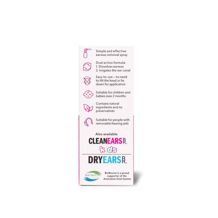 CleanEars – Ear Wax Removal Spray 30ml