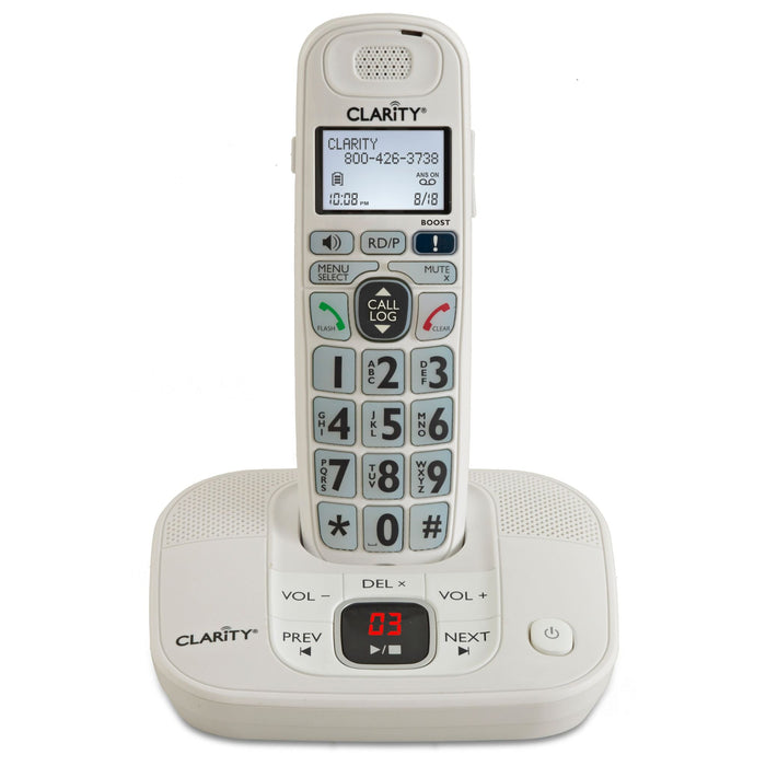 Clarity D714 Amplified Cordless Phone with Answering Machine