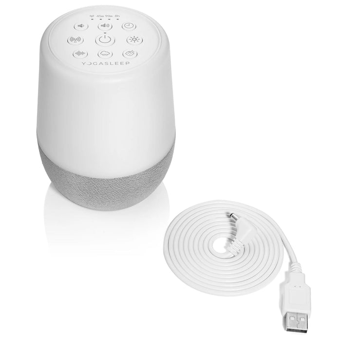 Duet+ White Noise Machine with Night Light and Wireless Speaker