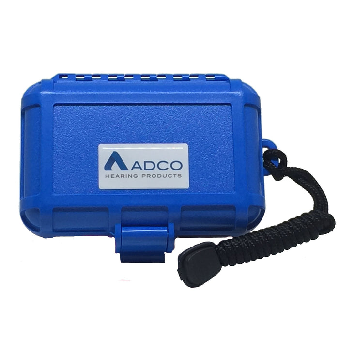 Waterproof Hearing Aid Case - Blue