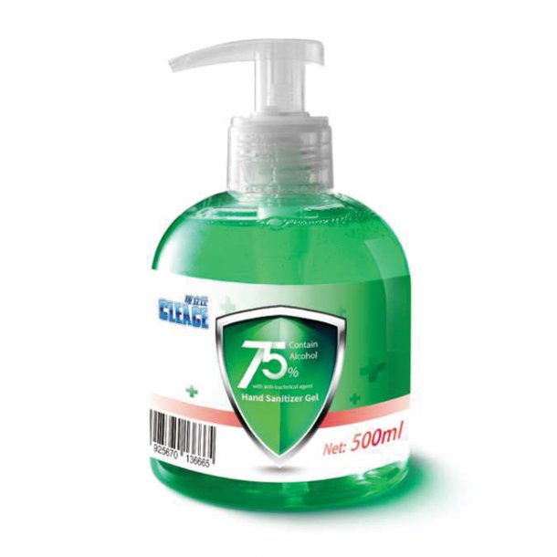 500mL 75% Alcohol Hand Sanitizer