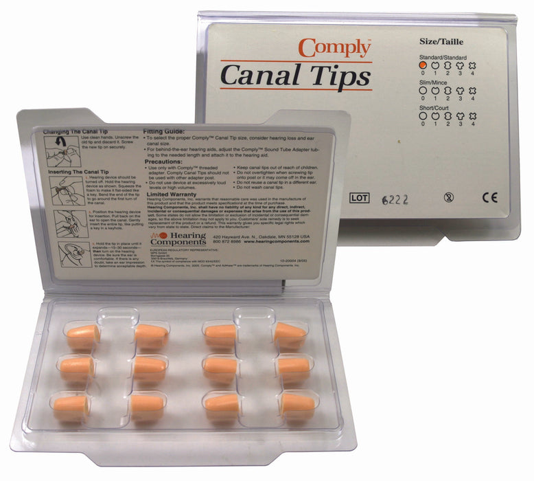 Comply Canal Standard Refill Kit - 4 Vents