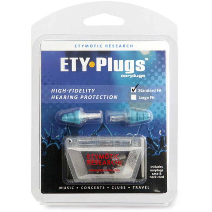 Etymotic Research ETYPlugs High Fidelity Earplugs - Blue